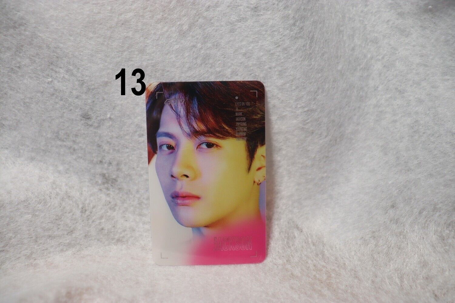 Photocards transparentes GOT7 – Collection unique pour les fans de K-pop