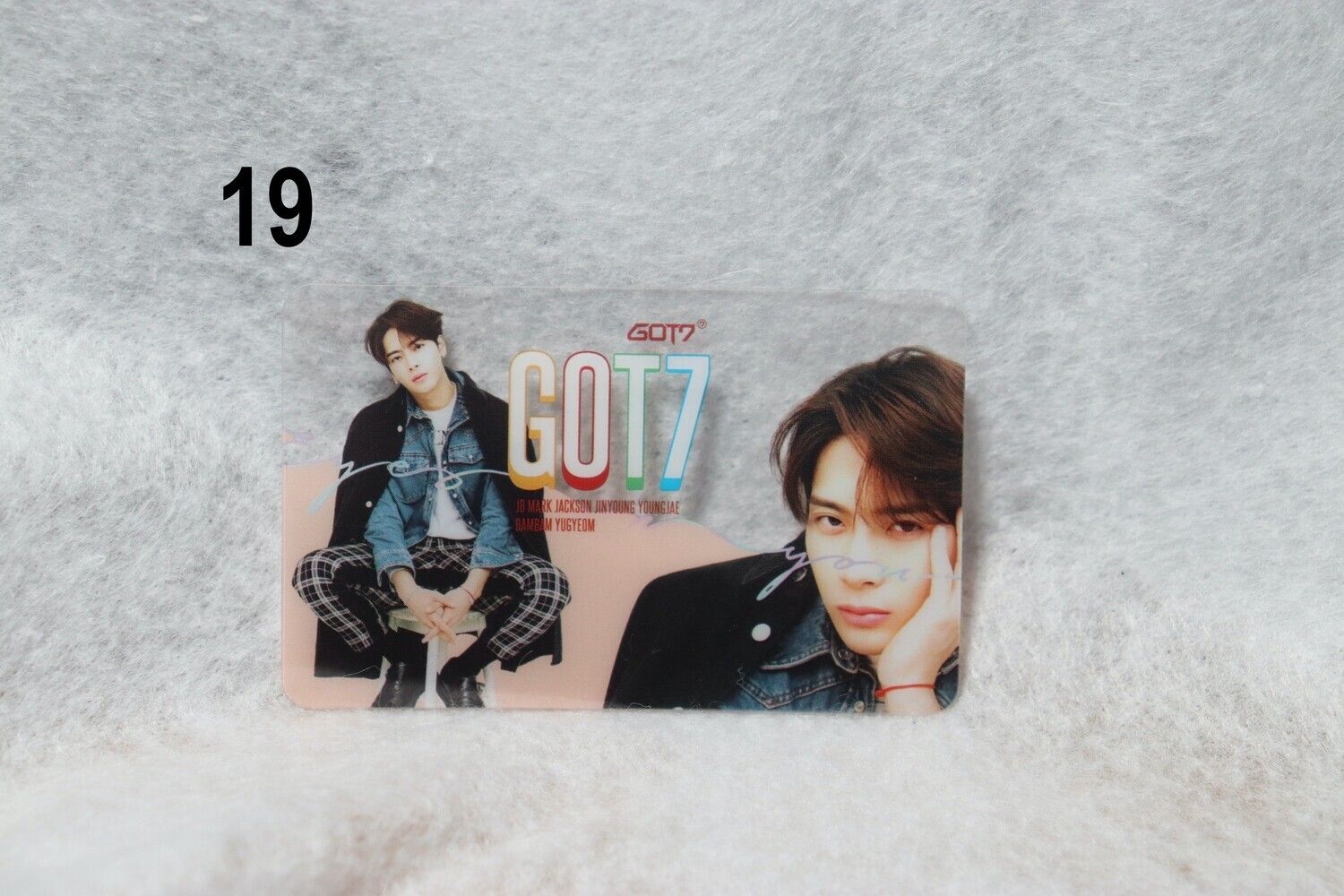 Photocards transparentes GOT7 – Collection unique pour les fans de K-pop