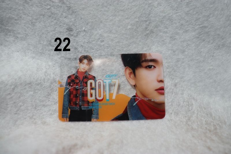 Photocards transparentes GOT7 – Collection unique pour les fans de K-pop