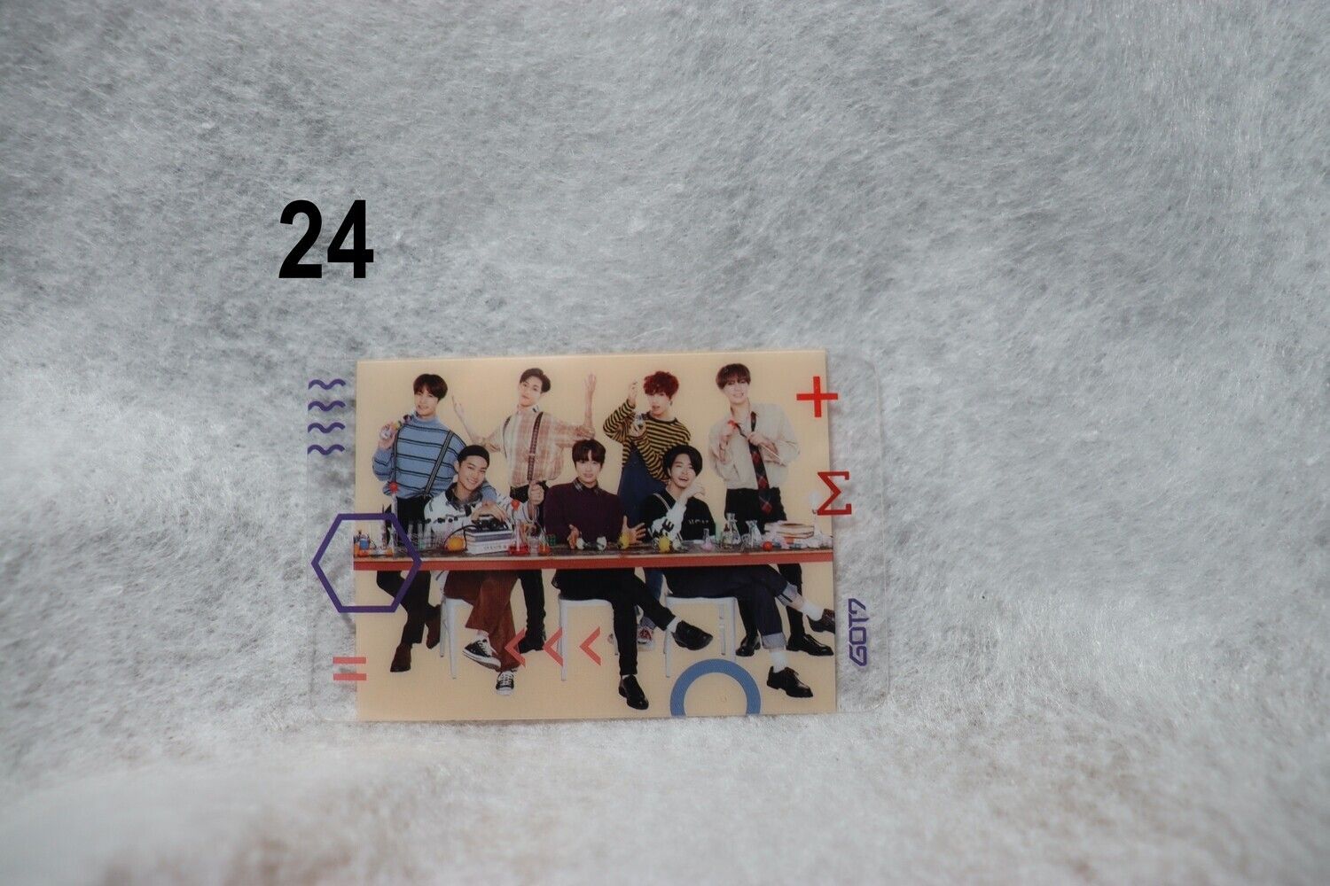 Photocards transparentes GOT7 – Collection unique pour les fans de K-pop