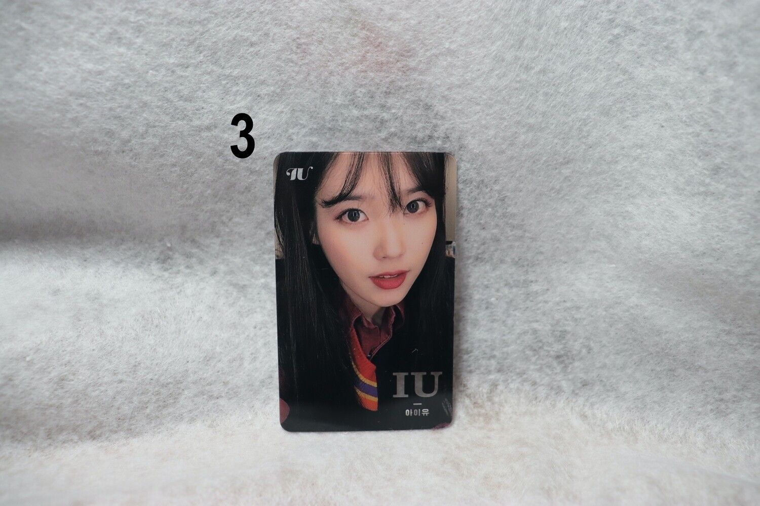 Photocards transparentes IU (Lee Ji-eun) – Collection incontournable pour les UAENAs