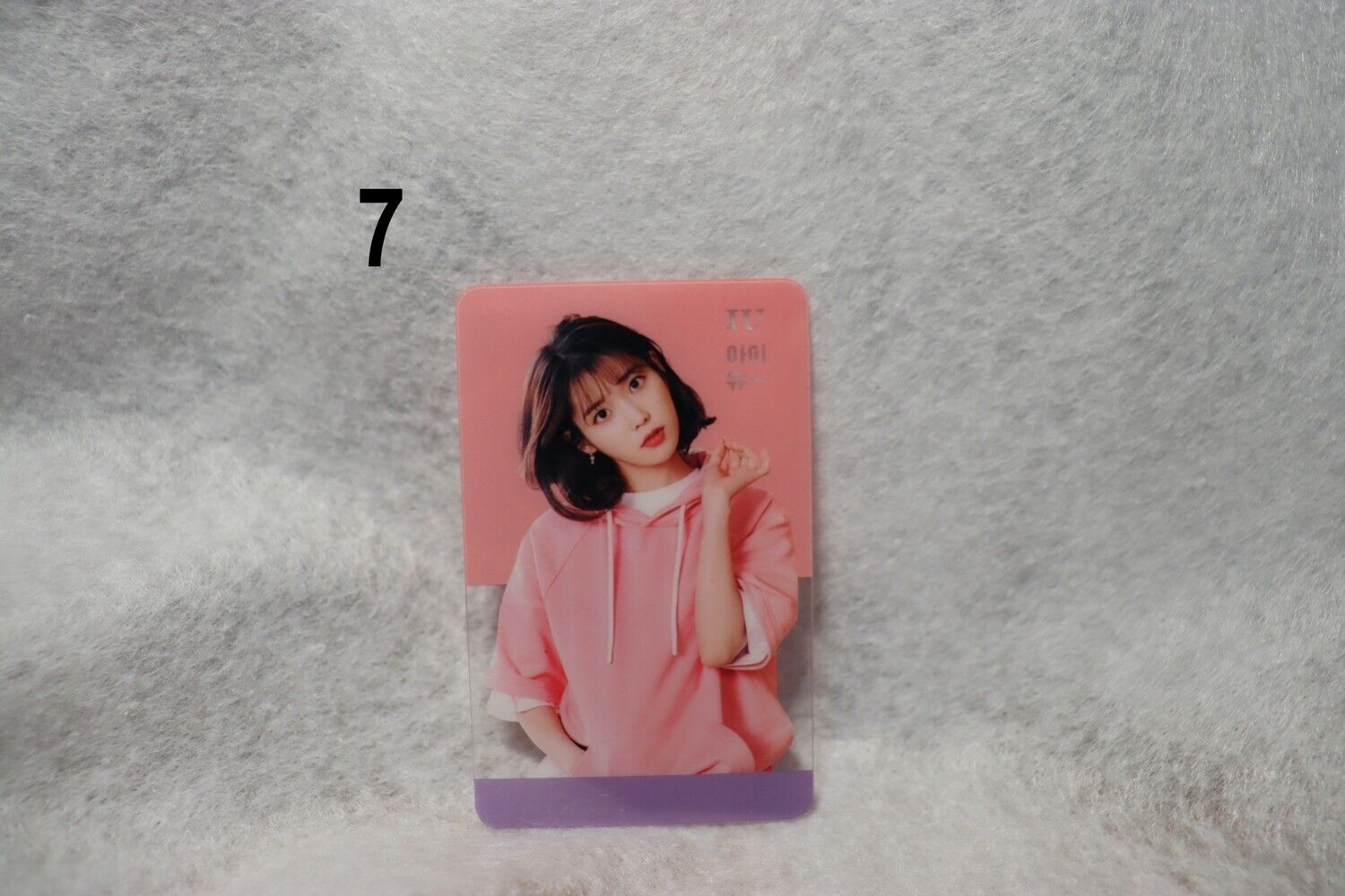 Photocards transparentes IU (Lee Ji-eun) – Collection incontournable pour les UAENAs