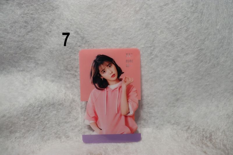 Photocards transparentes IU (Lee Ji-eun) – Collection incontournable pour les UAENAs