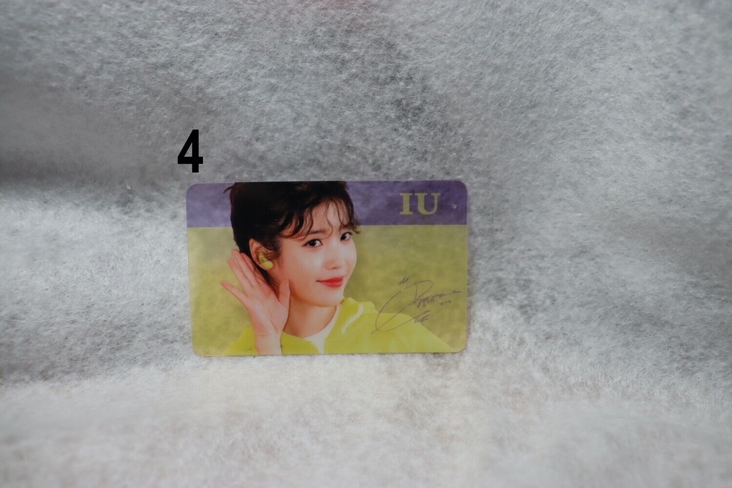 Photocards transparentes IU (Lee Ji-eun) – Collection incontournable pour les UAENAs