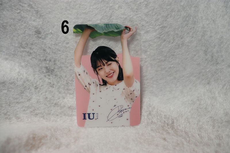 Photocards transparentes IU (Lee Ji-eun) – Collection incontournable pour les UAENAs