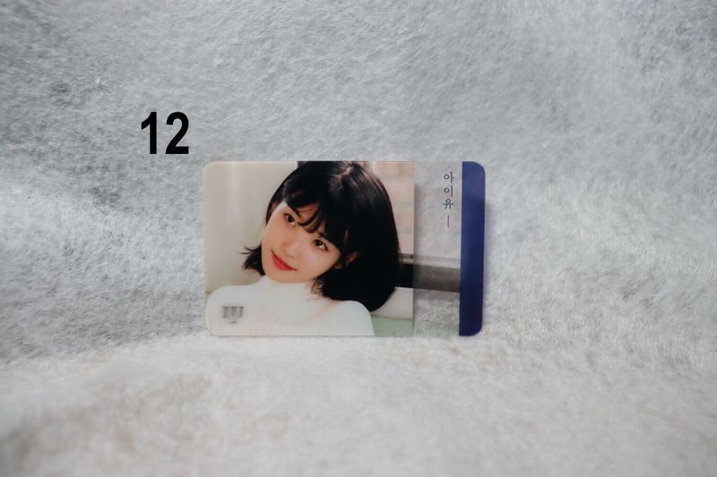Photocards transparentes IU (Lee Ji-eun) – Collection incontournable pour les UAENAs