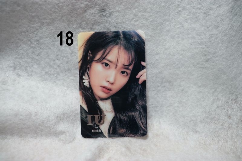 Photocards transparentes IU (Lee Ji-eun) – Collection incontournable pour les UAENAs