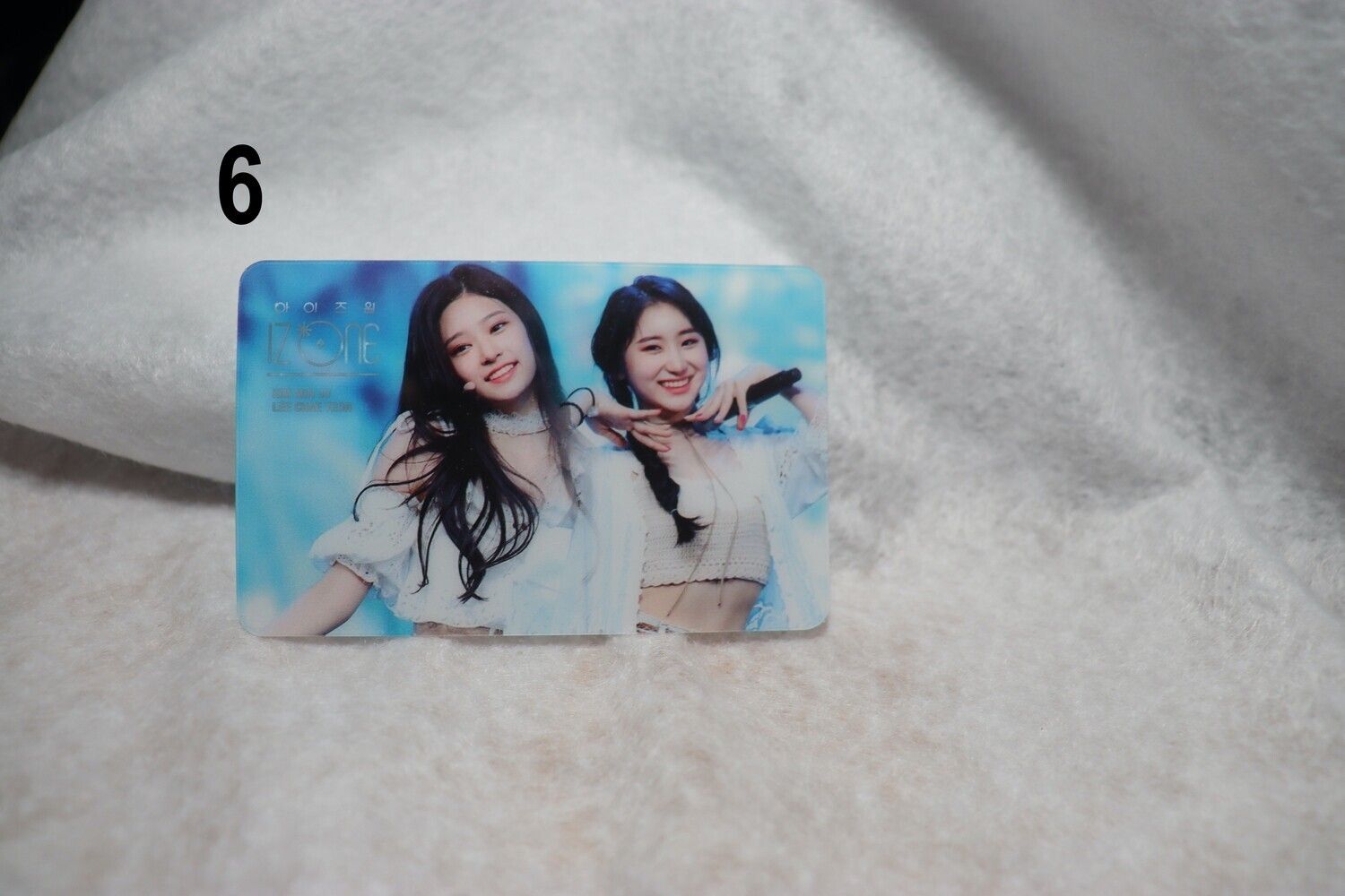 Photocards transparentes IZONE – Collection incontournable pour les WIZONE​​
