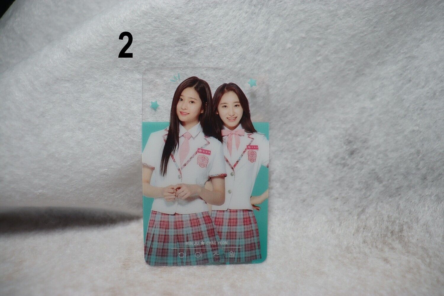 Photocards transparentes IZONE – Collection incontournable pour les WIZONE​​