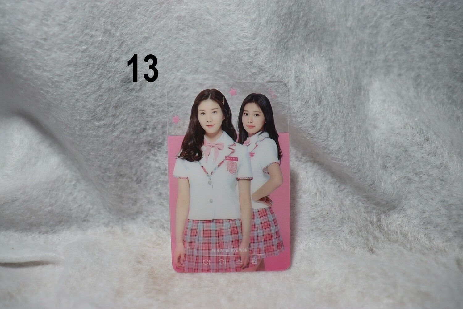 Photocards transparentes IZONE – Collection incontournable pour les WIZONE​​