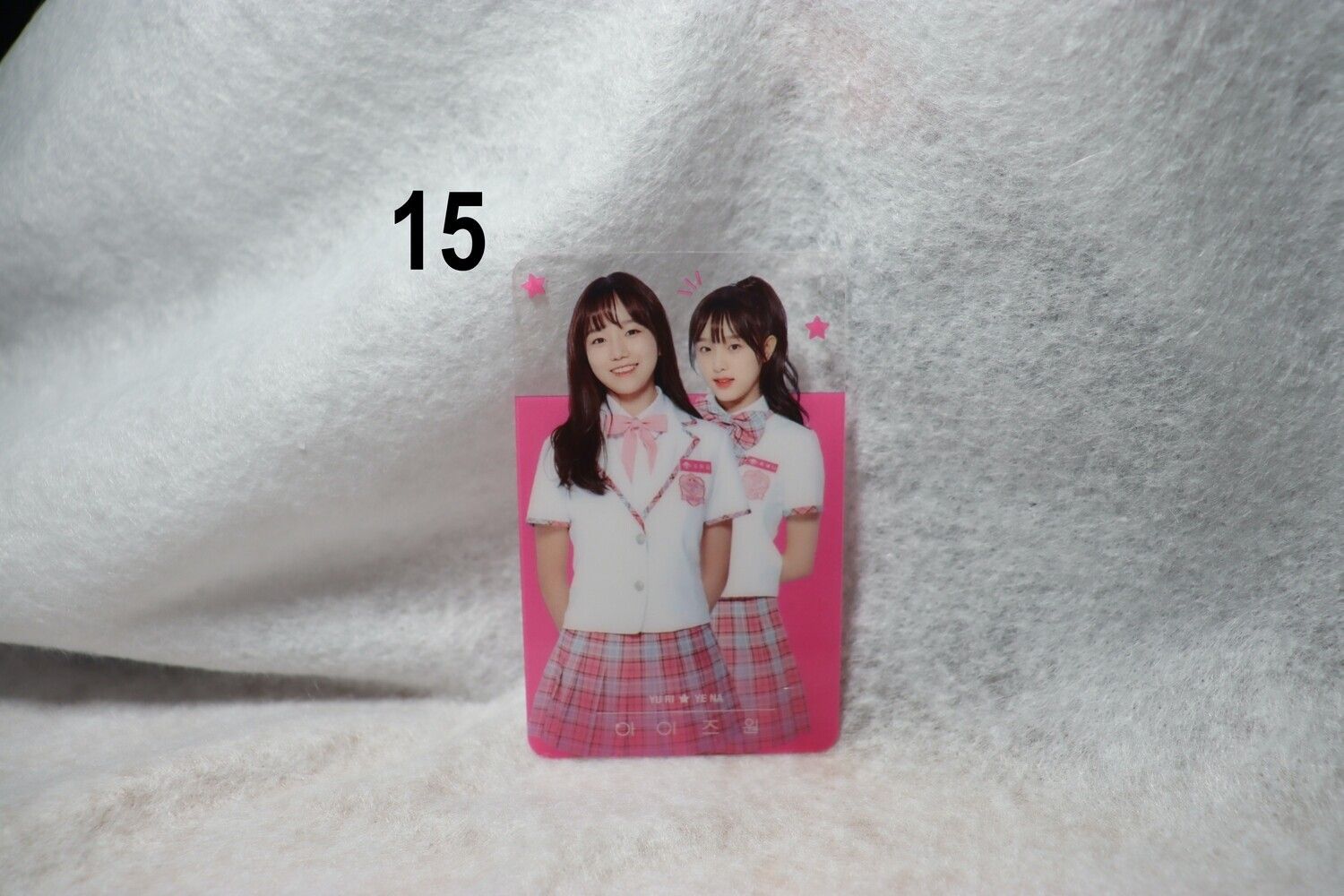 Photocards transparentes IZONE – Collection incontournable pour les WIZONE​​