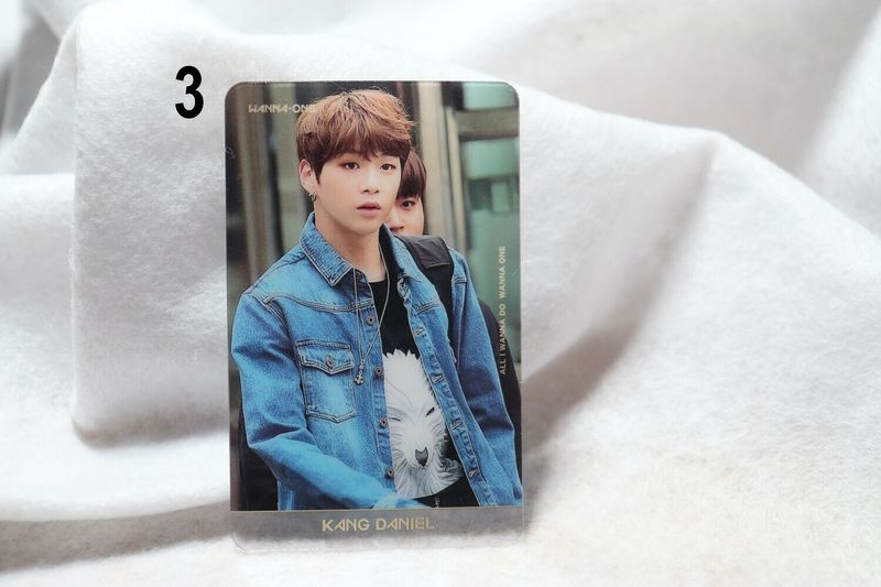 Photocards transparentes Kang Daniel – Collection incontournable pour les DANITY