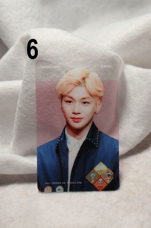 Photocards transparentes Kang Daniel – Collection incontournable pour les DANITY