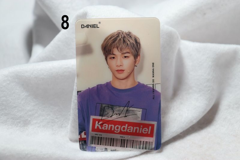 Photocards transparentes Kang Daniel – Collection incontournable pour les DANITY