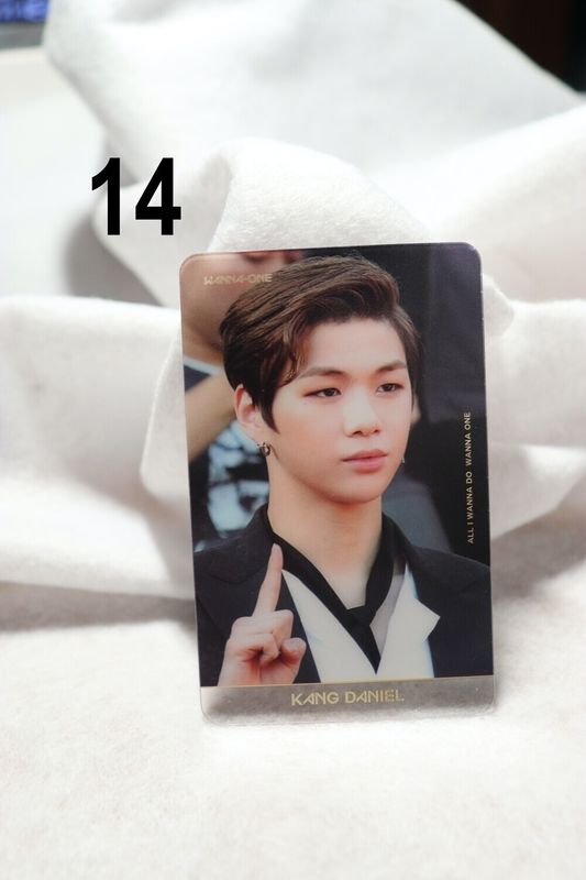 Photocards transparentes Kang Daniel – Collection incontournable pour les DANITY