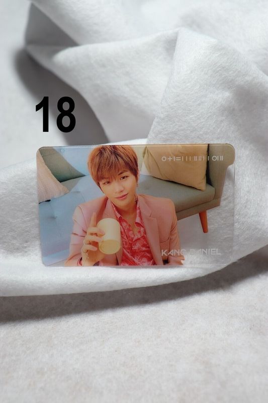 Photocards transparentes Kang Daniel – Collection incontournable pour les DANITY