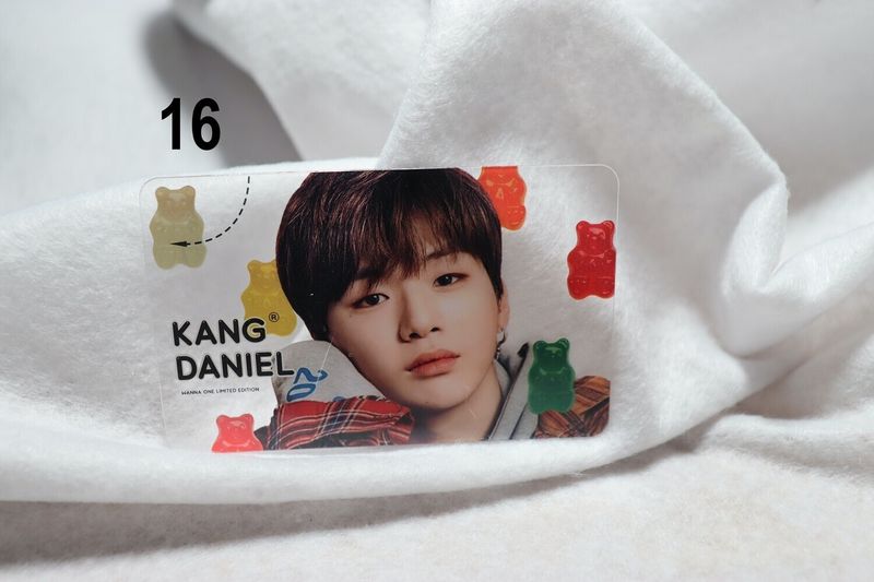 Photocards transparentes Kang Daniel – Collection incontournable pour les DANITY