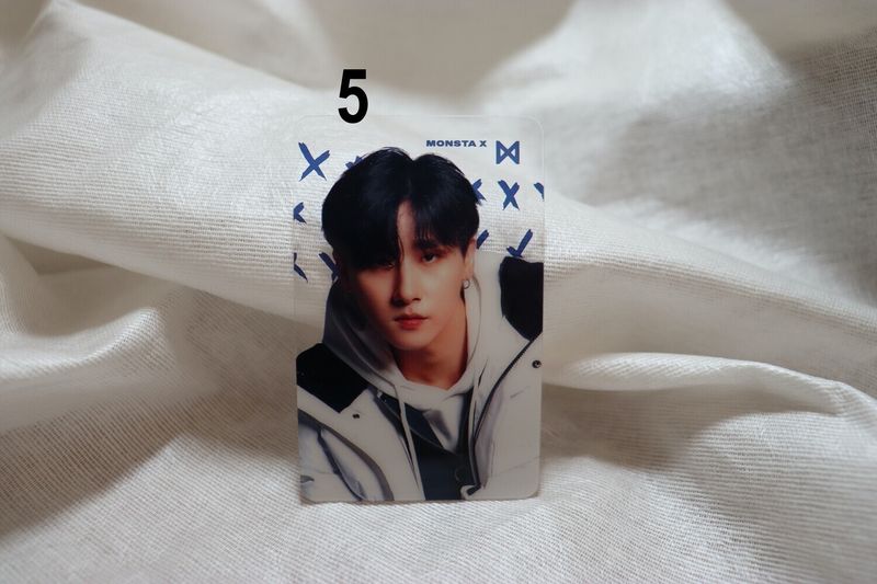 Photocards transparentes Monsta X – Collection incontournable pour les MONBEBE