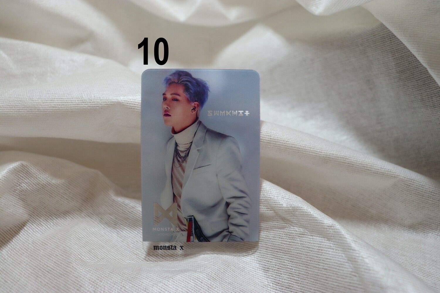 Photocards transparentes Monsta X – Collection incontournable pour les MONBEBE