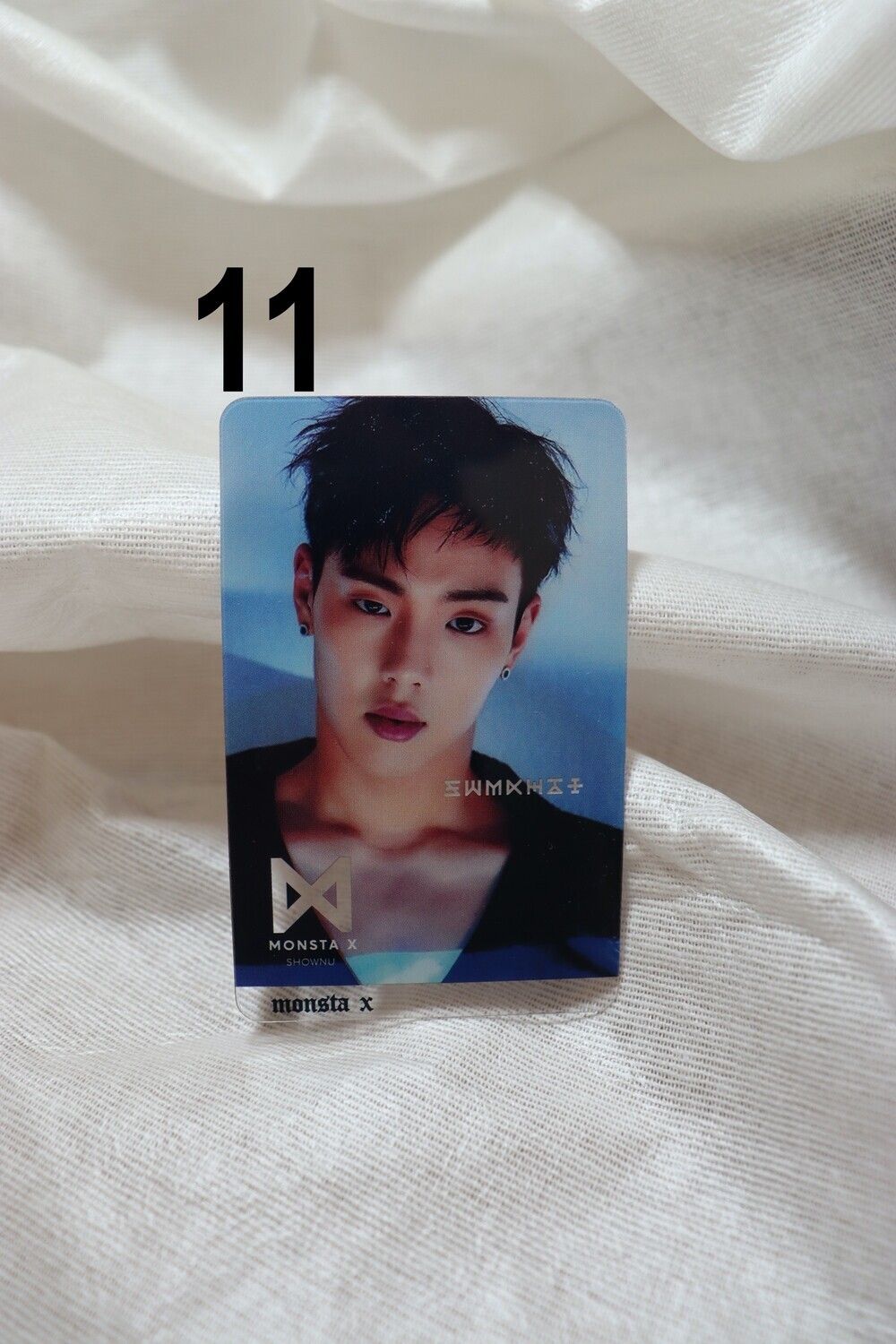 Photocards transparentes Monsta X – Collection incontournable pour les MONBEBE