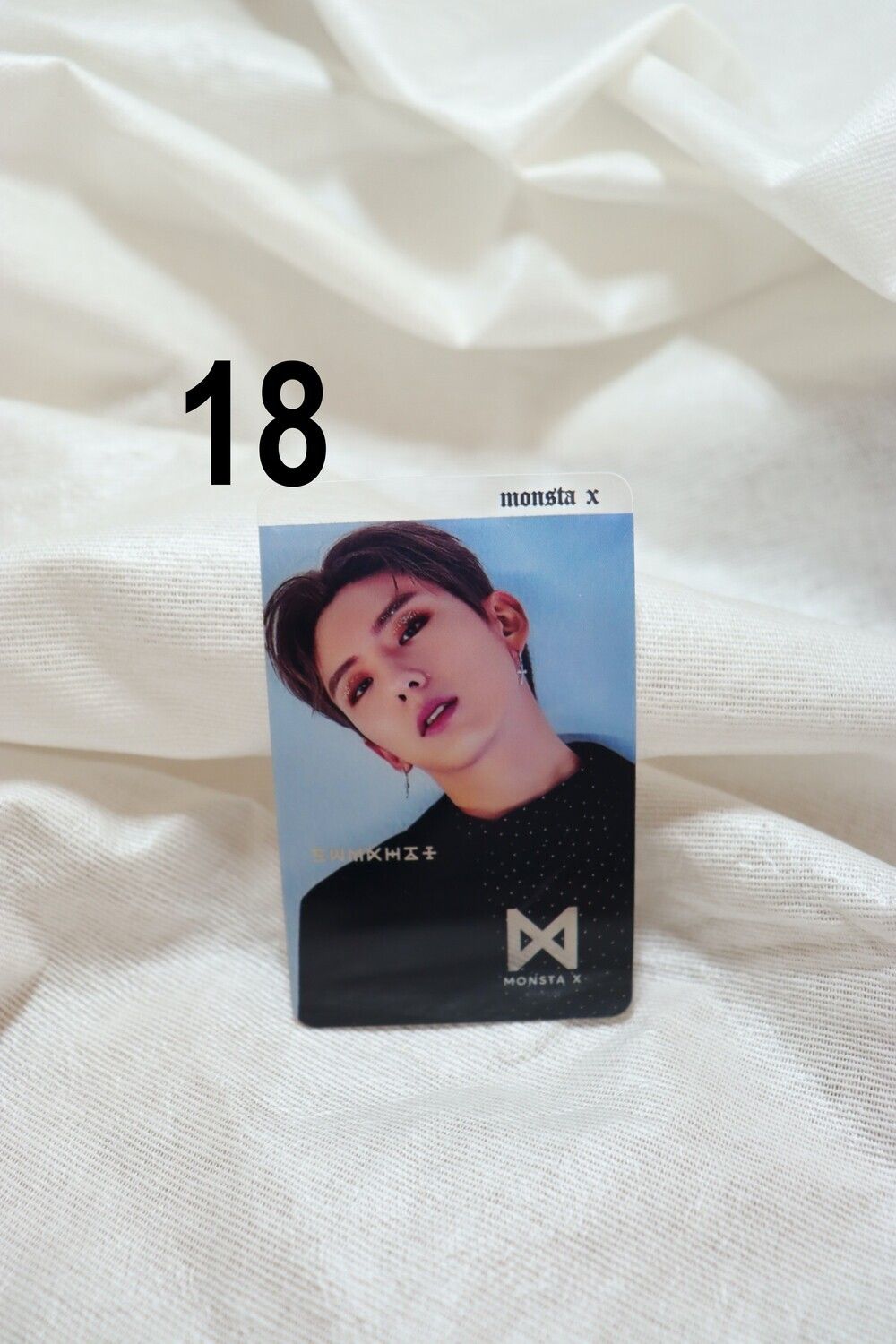 Photocards transparentes Monsta X – Collection incontournable pour les MONBEBE
