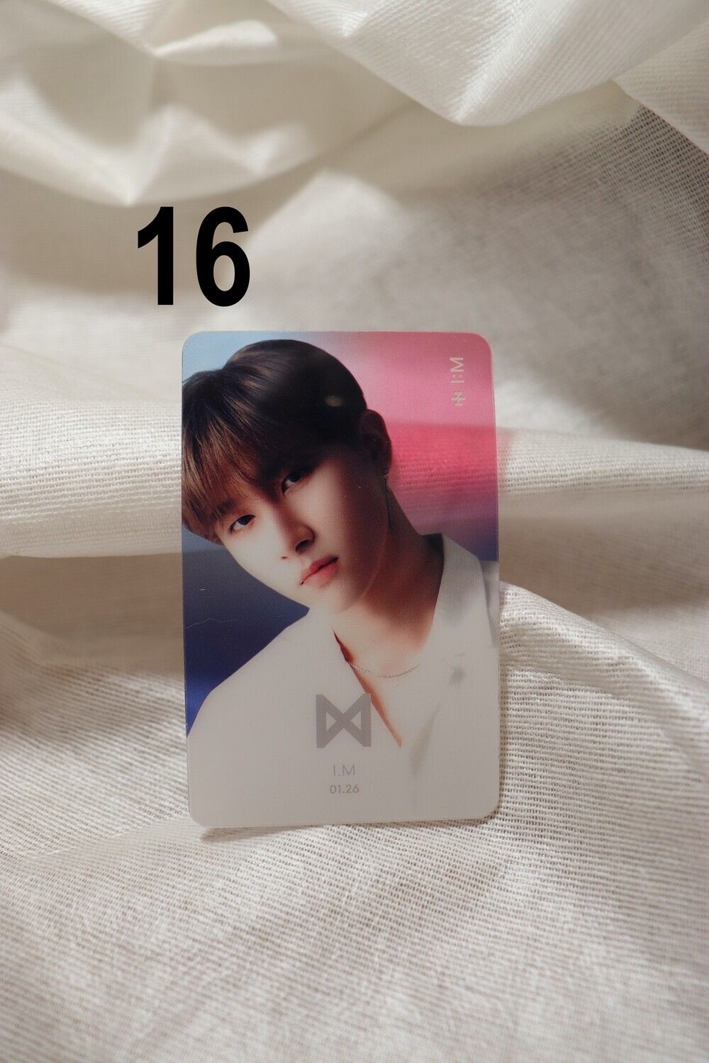 Photocards transparentes Monsta X – Collection incontournable pour les MONBEBE