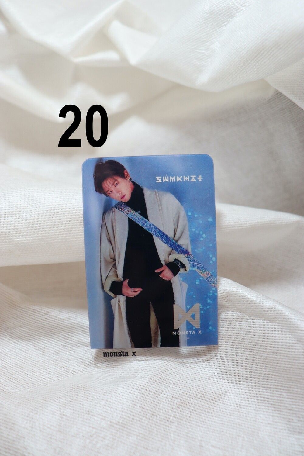 Photocards transparentes Monsta X – Collection incontournable pour les MONBEBE