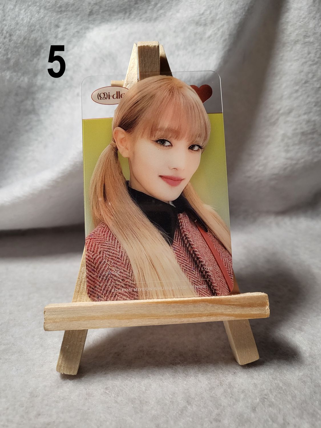Cartes transparentes (G)I-DLE – Collection essentielle pour les NEVERLAND