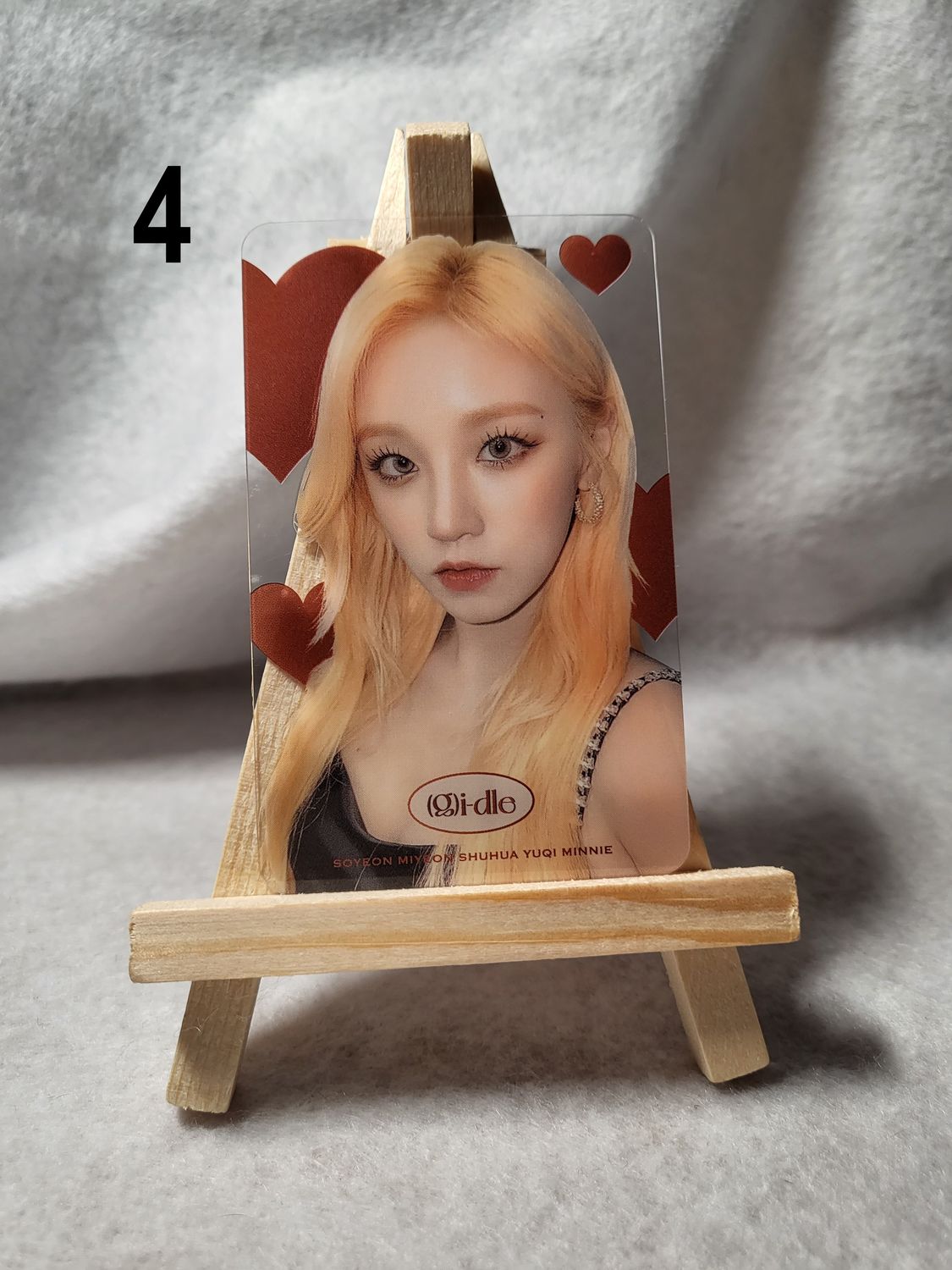 Cartes transparentes (G)I-DLE – Collection essentielle pour les NEVERLAND