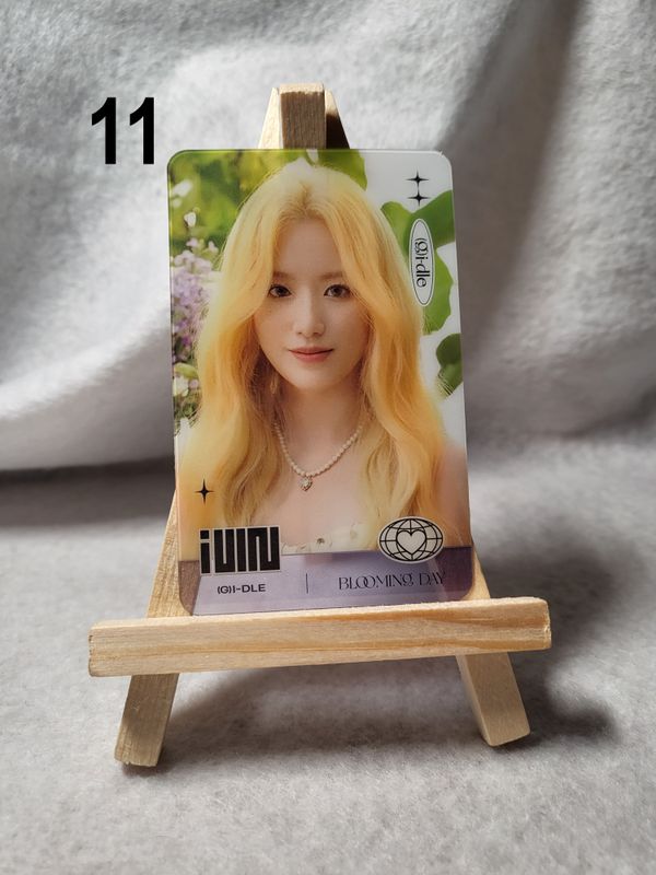 Cartes transparentes (G)I-DLE – Collection essentielle pour les NEVERLAND