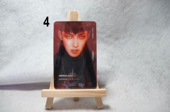 Cartes transparentes ATEEZ – Collection incontournable pour les ATINY
