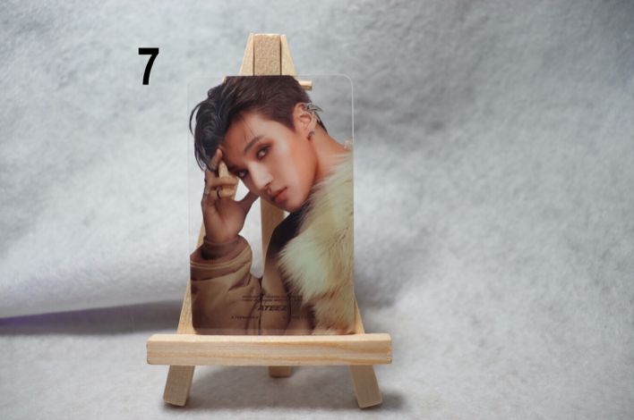 Cartes transparentes ATEEZ – Collection incontournable pour les ATINY