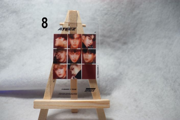 Cartes transparentes ATEEZ – Collection incontournable pour les ATINY