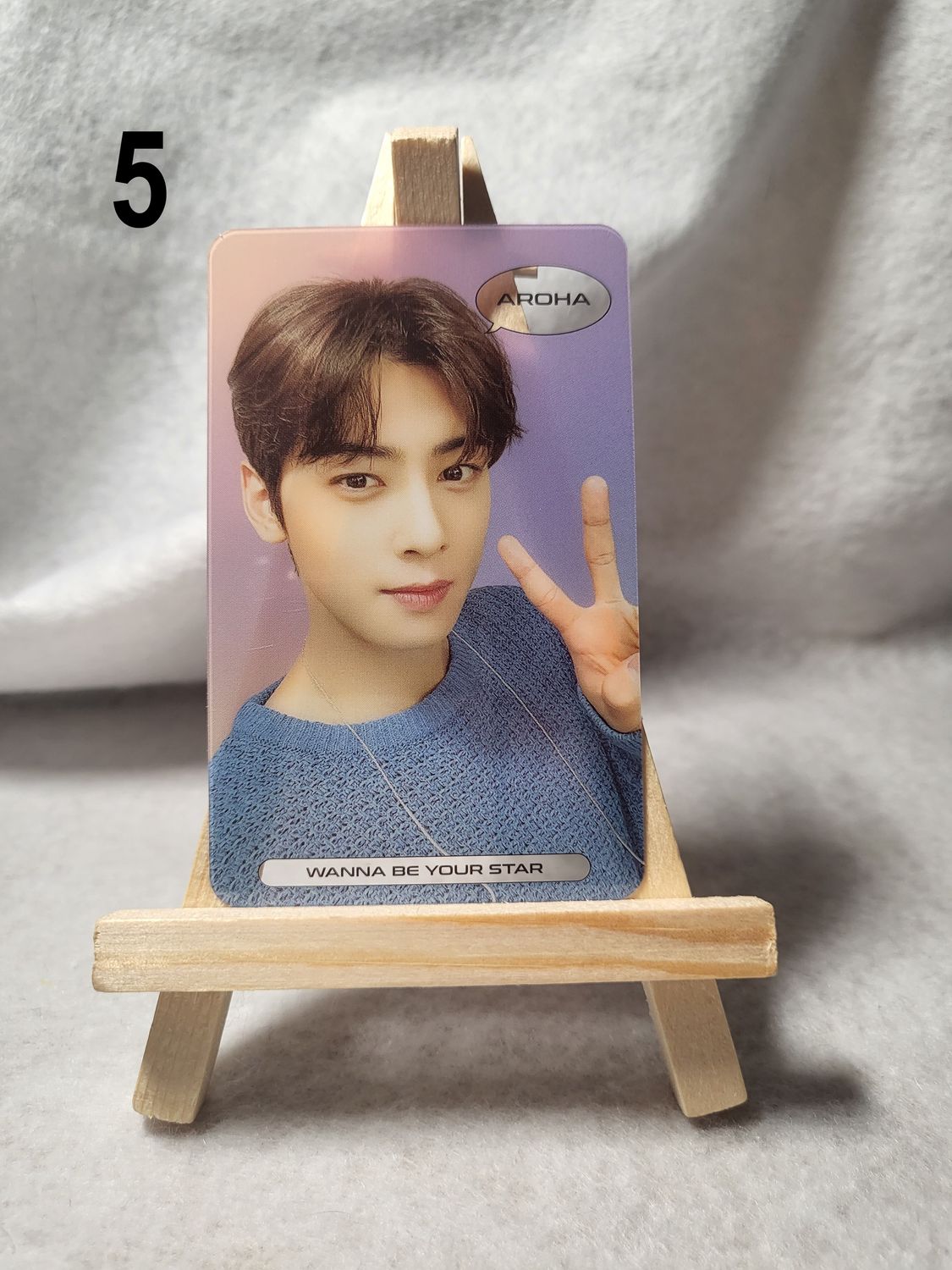 Cartes transparentes Cha Eun-Woo – Un indispensable pour les fans de K-Drama et K-Pop