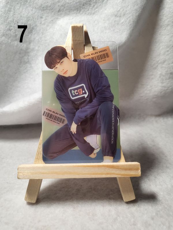 Cartes transparentes Cha Eun-Woo – Un indispensable pour les fans de K-Drama et K-Pop