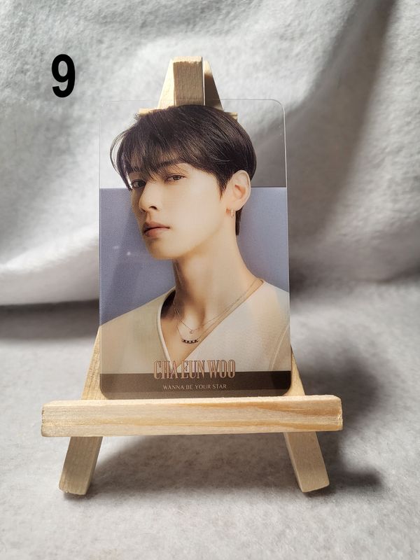 Cartes transparentes Cha Eun-Woo – Un indispensable pour les fans de K-Drama et K-Pop