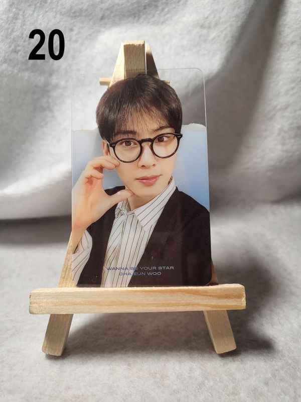 Cartes transparentes Cha Eun-Woo – Un indispensable pour les fans de K-Drama et K-Pop
