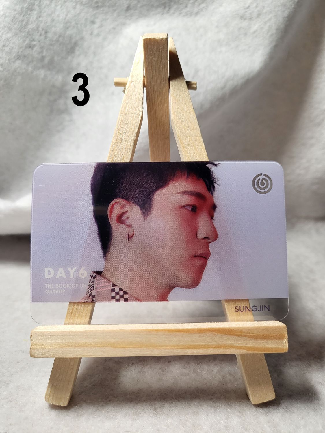 Cartes transparentes DAY6 – Pour les fans de K-Rock et K-Pop