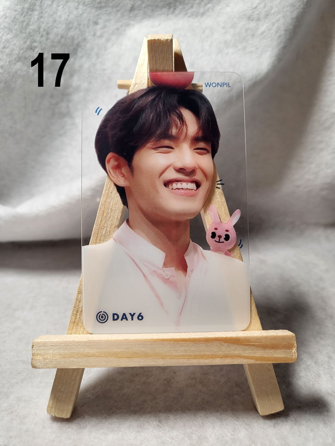 Cartes transparentes DAY6 – Pour les fans de K-Rock et K-Pop