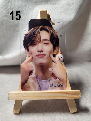 Cartes transparentes DAY6 – Pour les fans de K-Rock et K-Pop