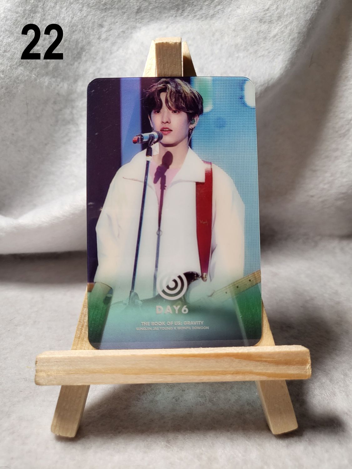 Cartes transparentes DAY6 – Pour les fans de K-Rock et K-Pop