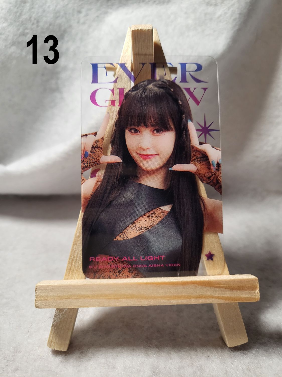Cartes transparentes EVERGLOW – Pour les FOREVER