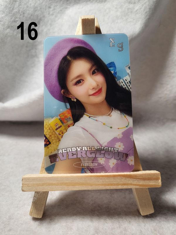Cartes transparentes EVERGLOW – Pour les FOREVER