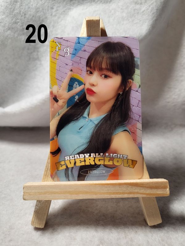 Cartes transparentes EVERGLOW – Pour les FOREVER