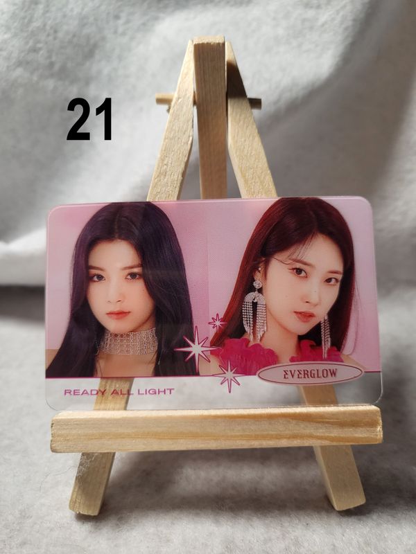 Cartes transparentes EVERGLOW – Pour les FOREVER