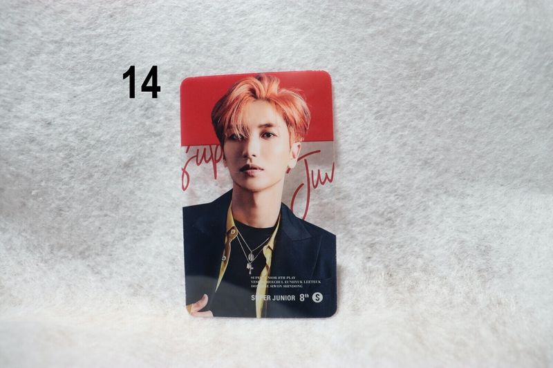 Cartes transparentes Super Junior – Collection incontournable pour les ELF