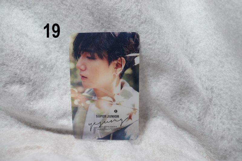 Cartes transparentes Super Junior – Collection incontournable pour les ELF