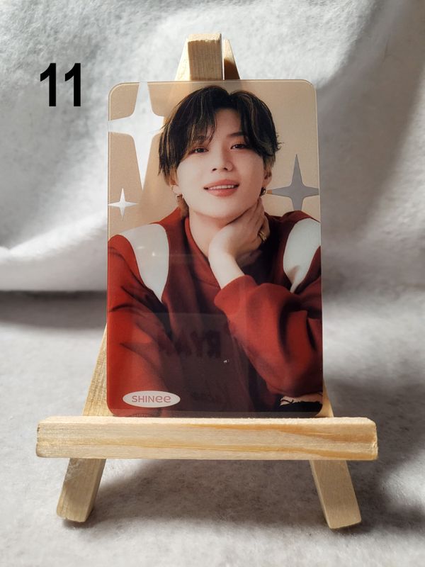 Photocards transparentes SHINee – Pour tous les Shawols !