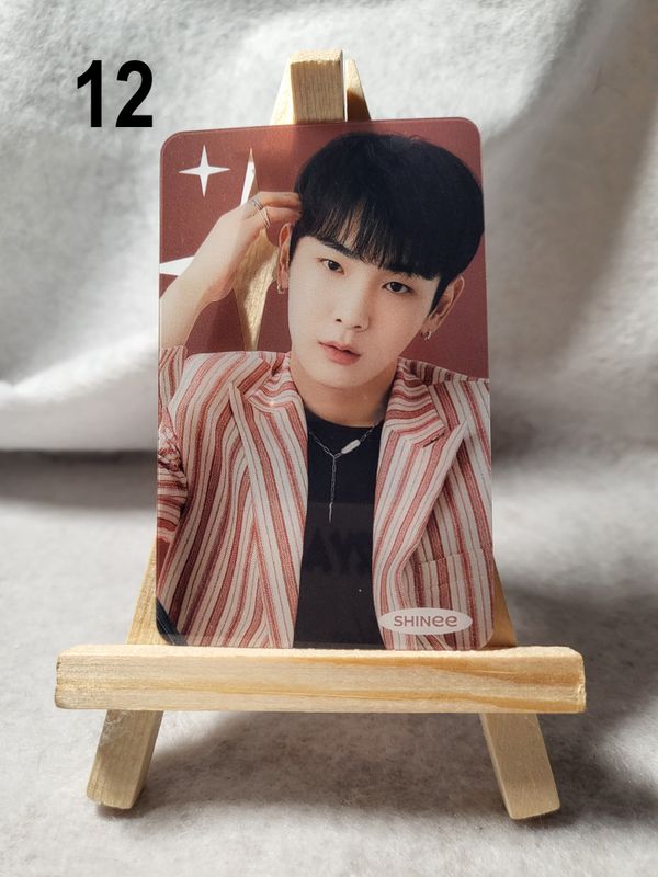 Photocards transparentes SHINee – Pour tous les Shawols !