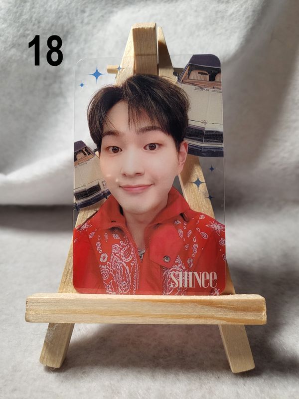 Photocards transparentes SHINee – Pour tous les Shawols !